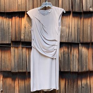 Helmet Lang Grey Dress